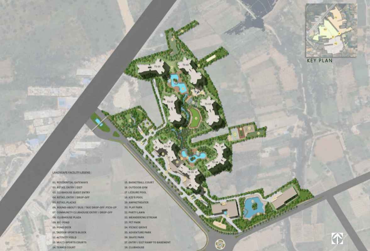 Sobha One World master plan layout 450 acres